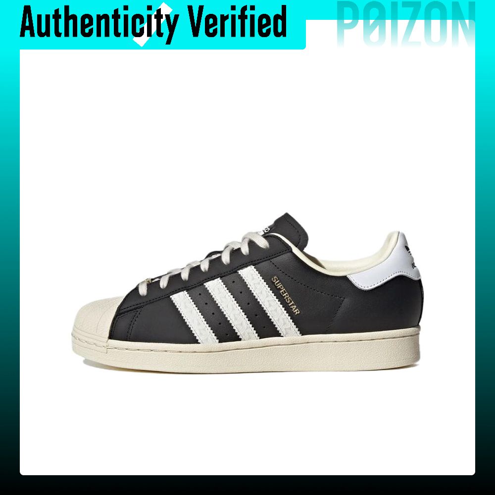 Adidas Shoes Superstar - รองเท้าสเก็ตบอร์ด Adidas Originals SUPERSTAR หนังแท้ สวมใส่สบาย