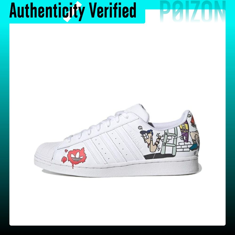 Adidas Shoes Superstar - รองเท้าสเก็ตบอร์ด Adidas Originals SUPERSTAR รุ่น Low