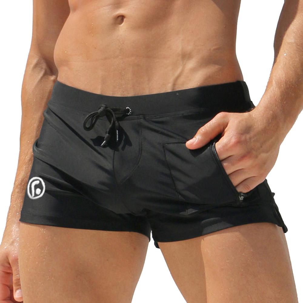 Swim Trunk Quick Dry - ฤดูร้อนบุรุษชุดว่ายน้ําชายหาดกางเกงว่ายน้ําแห้งเร็ว Sunga ชุดว่ายน้ํา Mayo Breathable ชุดว่ายน้ํากีฬาท่องกางเกงขาสั้น