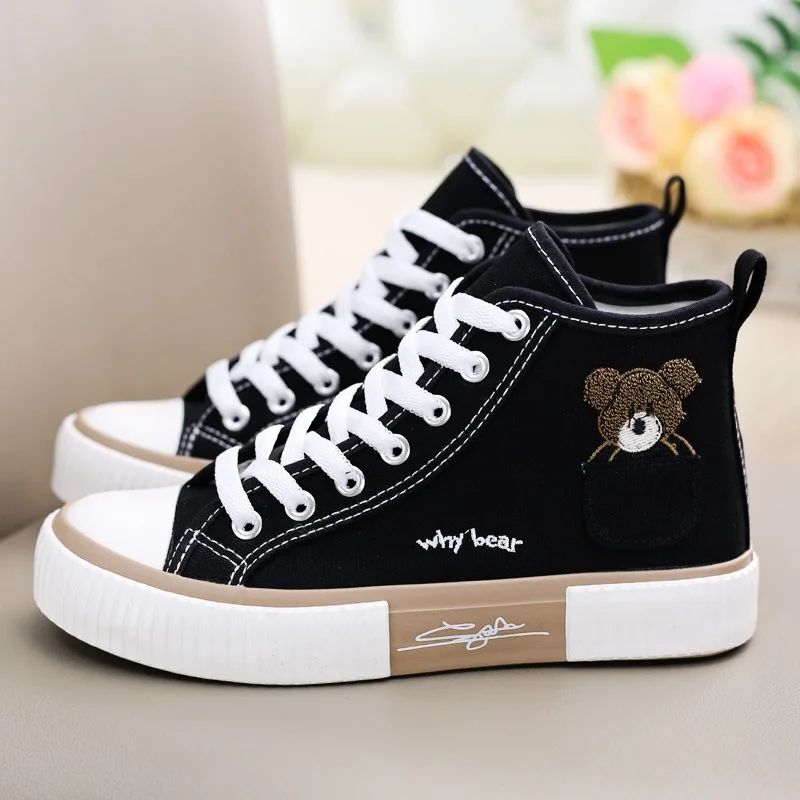 Vans Shoes Old Skool - รองเท้าผ้าใบน่ารักผู้หญิงรองเท้าผ้าใบระบายอากาศยี่ห้อกีฬารองเท้าสําหรับผู้หญิงสบายๆวัลคาไนรองเท้าแฟลตสูงด้านบนZ Apatos Mujer