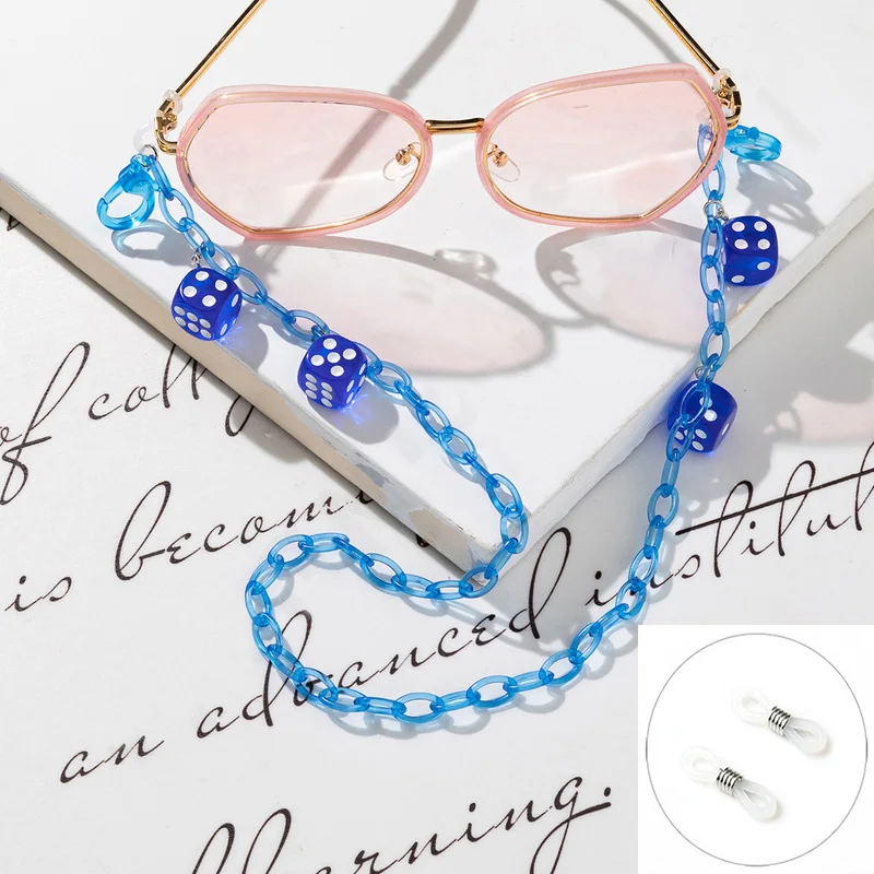 สายคล้องแว่นตาอะคริลิคสีสันสดใ - Sunglass Retainer Cord บทวิจารณ์และราคา
