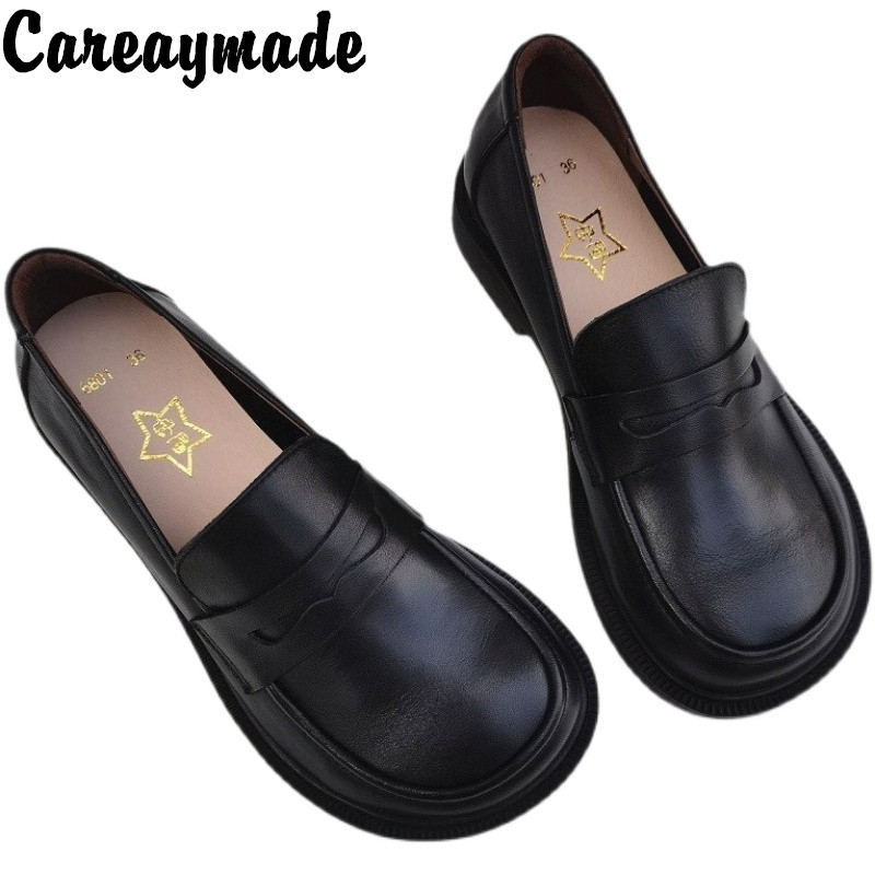 Careaymade-ผู้หญิงรองเท้าบนรอง - Casual Sandal Leather บทวิจารณ์และราคา