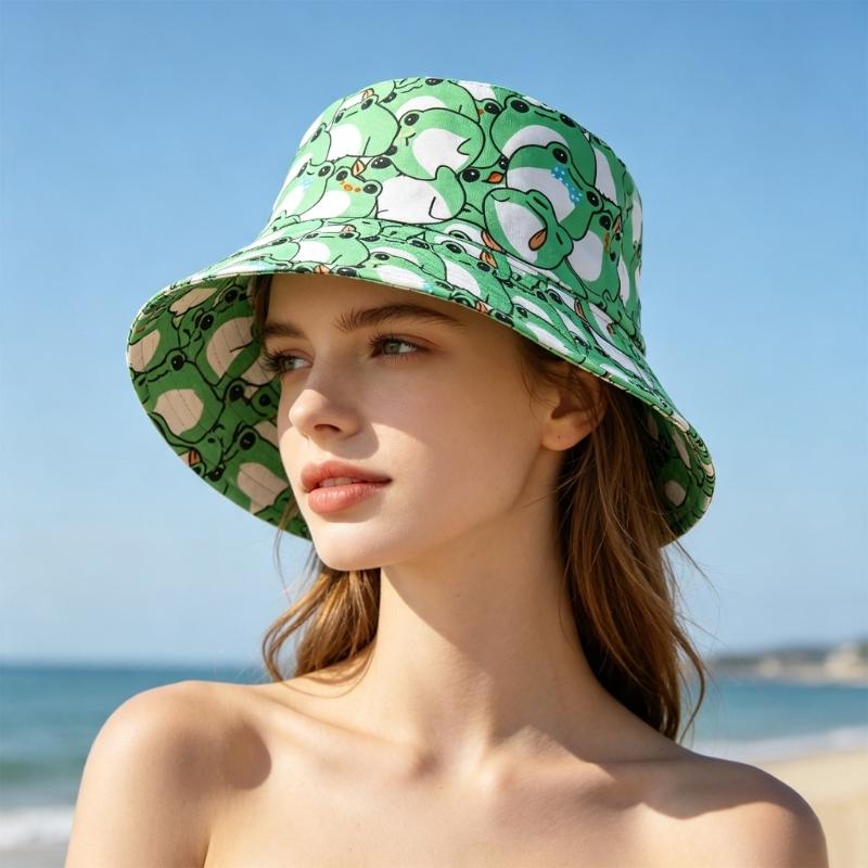 A52E Packable Frogs พิมพ์หมวกก - Packable Hat Nylon บทวิจารณ์และราคา