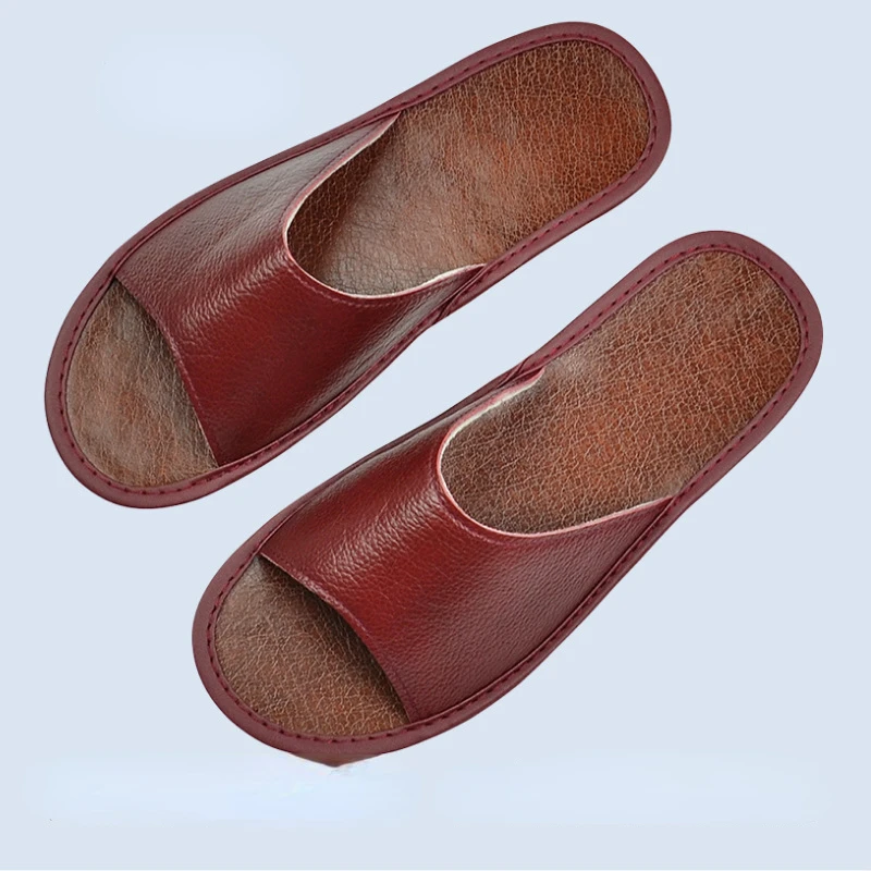 XIHAHA ฤดูร้อนแฟชั่น Cowhide ร - Flip Flop Leather Men บทวิจารณ์และราคา