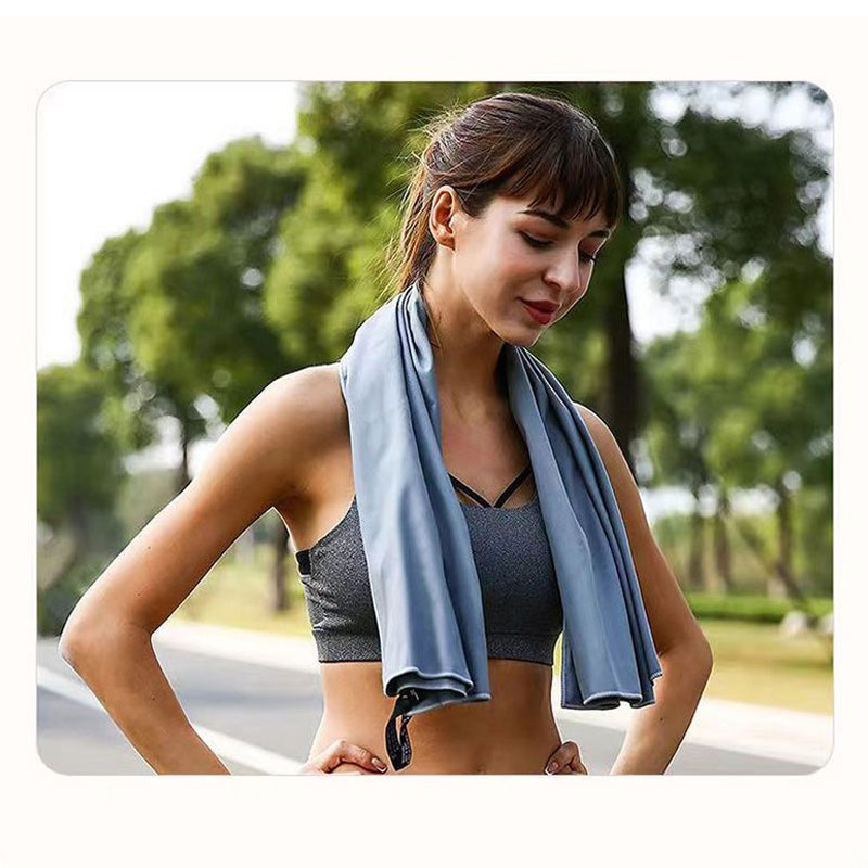 ผ้าขนหนูกีฬาแห้งเร็ว 40X80 ซม. - Beach Towel Large บทวิจารณ์และราคา
